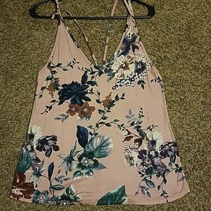 Floral tank top